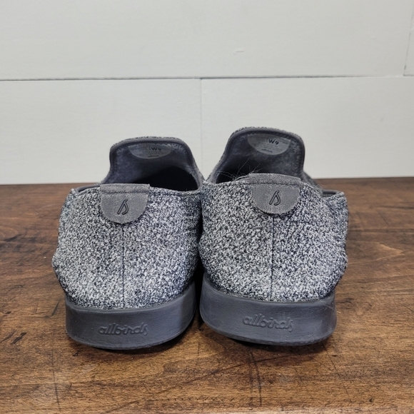 allbirds Grey/Black Wool Loungers Slip-on Slippers Women's sz 9 - Picture 3 of 10
